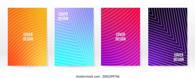 Minimales Poster. Pastellweich. Rainbow Gradient Set. Grafikfarbener Hintergrund. unscharfe Mesh-Textur. Vector Modern Banner. Abstrakte helle Tapete. Gradient Technology Cover. Design für mobile Vorlagen.