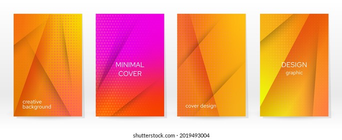 Minimal Poster. Pastel Soft. Rainbow Gradient Set. Graphic Color Background. Blurred Mesh Texture. Vector Modern Banner. Abstract Bright Wallpaper. Gradient Technology Cover. Mobile Template Design.
