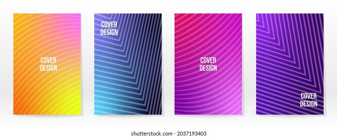 Minimal Poster. Pastel Soft. Rainbow Gradient Set. Graphic Color Background. Blurred Mesh Texture. Vector Modern Banner. Abstract Bright Wallpaper. Gradient Technology Cover. Mobile Template Design.
