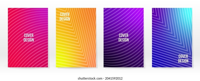 Afiche mínimo. Pastel Suave. Juego de degradado de arcoiris. Fondo de color gráfico. Textura de malla borrosa. Banner Vector Moderno. Resumen Papel de escritorio brillante. Cubierta de tecnología de degradado. Diseño de plantillas móviles.