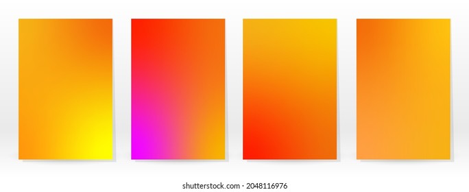 Minimal Poster. Pastel Soft. Rainbow Gradient Set. Graphic Color Background. Blurred Mesh Texture. Vector Modern Banner. Abstract Bright Wallpaper. Gradient Technology Cover. Mobile Template Design.
