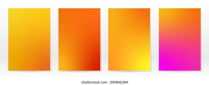 Minimal Poster. Pastel Soft. Rainbow Gradient Set. Graphic Color Background. Blurred Mesh Texture. Vector Modern Banner. Abstract Bright Wallpaper. Gradient Technology Cover. Mobile Template Design.