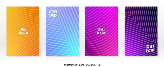 Minimal Poster. Pastel Soft. Rainbow Gradient Set. Graphic Color Background. Blurred Mesh Texture. Vector Modern Banner. Abstract Bright Wallpaper. Gradient Technology Cover. Mobile Template Design.