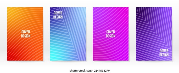 Minimal Poster. Pastel Soft. Rainbow Gradient Set. Graphic Color Background. Blurred Mesh Texture. Vector Modern Banner. Abstract Bright Wallpaper. Gradient Technology Cover. Mobile Template Design.