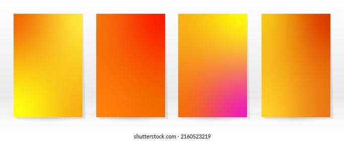 Afiche mínimo. Pastel Suave. Juego de degradado de arcoiris. Fondo de color gráfico. Textura de malla borrosa. Banner Vector Moderno. Resumen Papel de escritorio brillante. Cubierta de tecnología de degradado. Diseño de plantillas móviles.