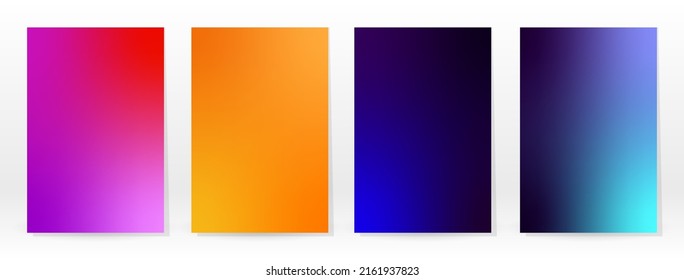 Minimal Poster. Pastel Soft. Rainbow Gradient Set. Graphic Color Background. Blurred Mesh Texture. Vector Modern Banner. Abstract Bright Wallpaper. Gradient Technology Cover. Mobile Template Design.
