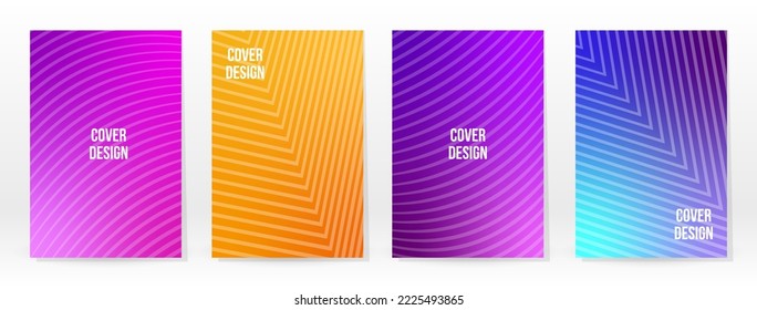 Afiche mínimo. Pastel Suave. Juego de degradado de arcoiris. Fondo de color gráfico. Textura de malla borrosa. Banner Vector Moderno. Resumen Papel de escritorio brillante. Cubierta de tecnología de degradado. Diseño de plantillas móviles.