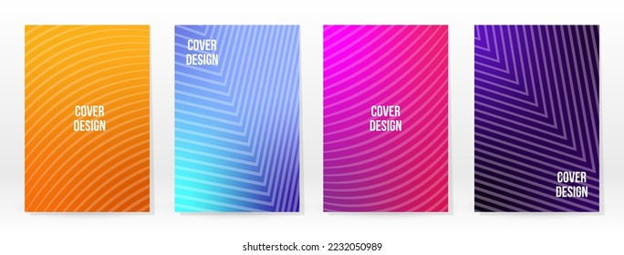 Minimal Poster. Pastel Soft. Rainbow Gradient Set. Graphic Color Background. Blurred Mesh Texture. Vector Modern Banner. Abstract Bright Wallpaper. Gradient Technology Cover. Mobile Template Design.