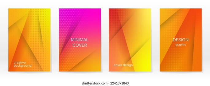 Afiche mínimo. Pastel Suave. Juego de degradado de arcoiris. Fondo de color gráfico. Textura de malla borrosa. Banner Vector Moderno. Resumen Papel de escritorio brillante. Cubierta de tecnología de degradado. Diseño de plantillas móviles.