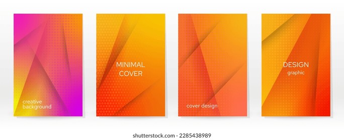 Minimales Poster. Pastellweich. Rainbow Gradient Set. Grafikfarbener Hintergrund. unscharfe Mesh-Textur. Vector Modern Banner. Abstrakte helle Tapete. Gradient Technology Cover. Design für mobile Vorlagen.