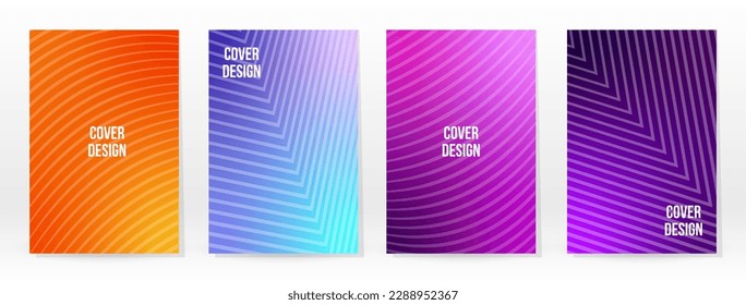 Minimales Poster. Pastellweich. Rainbow Gradient Set. Grafikfarbener Hintergrund. unscharfe Mesh-Textur. Vector Modern Banner. Abstrakte helle Tapete. Gradient Technology Cover. Design für mobile Vorlagen.