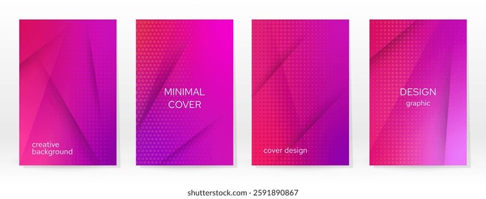 Minimal Poster. Pastel Soft. Rainbow Gradient Set. Graphic Color Background. Blurred Mesh Texture. Vector Modern Banner. Abstract Bright Wallpaper. Gradient Technology Cover. Mobile Template Design.