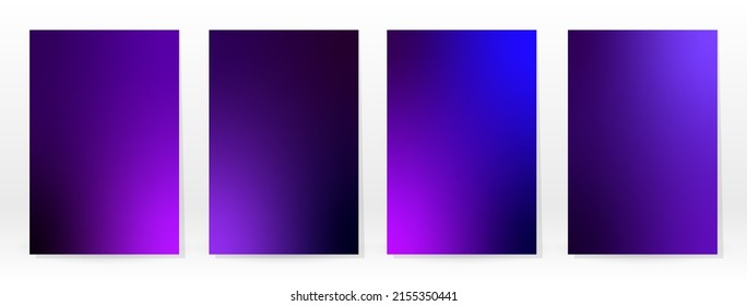 Minimal Poster. Pastel Soft. Violet Gradient Set. Graphic Color Background. Blurred Mesh Texture. Vector Modern Banner. Abstract Bright Wallpaper. Gradient Technology Cover. Mobile Template Design.