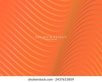 Minimal premium cover design. Geometric halftone gradient.