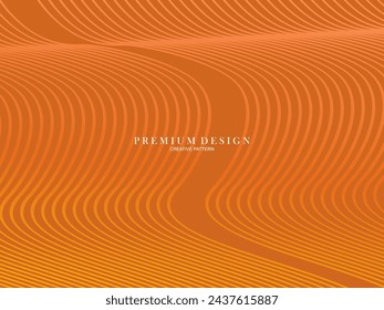 Minimal premium cover design. Geometric halftone gradient.