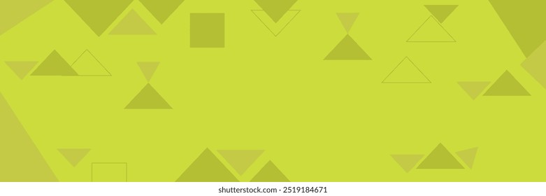 minimal presentation template yellow pastel background with geometric elements
