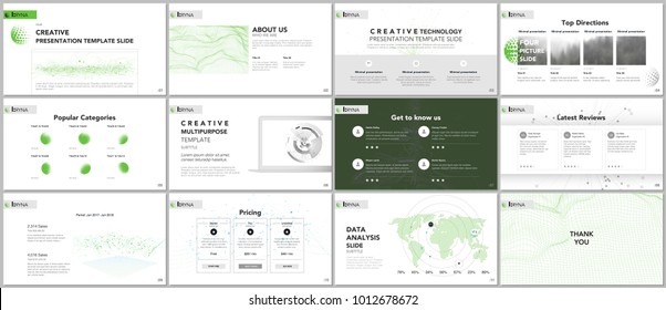 Minimal presentation templates. Tech elements on white background. Technology sci-fi concept vector design. Presentation slides for flyer, leaflet, brochure, report, marketing, advertising, banner.