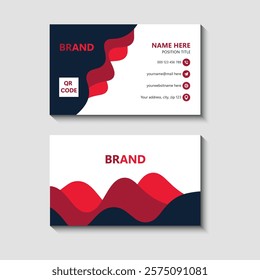 Minimal and Professional Business Card design template