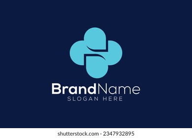 Plantilla vectorial de diseño de logotipo de signo mínimo y profesional Plus