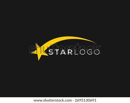 Minimal and professional star Logo design
