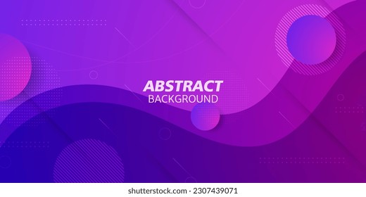 Minimal purple abstract background wave design vector for banner cover book flyer and other element graphic design.Eps10 vector