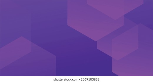 Minimal purple geometric background. Dynamic shapes composition. Vector illustration