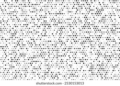 Minimal random dot background with grid spacing