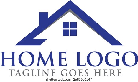 Vetor de logotipo de propriedade mínima