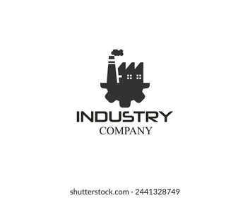 minimal real estate property vector logo
