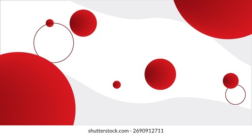 Minimal red geometric background. Eps10 vector