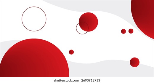 Fundo geométrico vermelho mínimo. Vetor Eps10