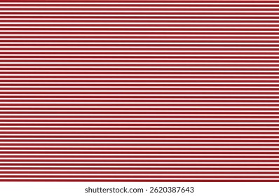 Minimal red horizontal line pattern vector design suitable for modern backgrounds, wallpapers, and abstract art