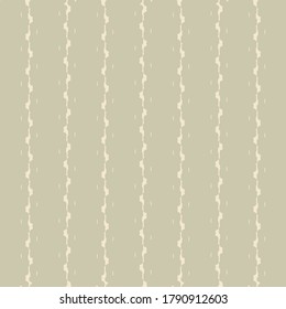 Minimal repetitive pattern. Strips with toothed edges, marked with dashes from place to place. Background in pale shades of gray and pink.