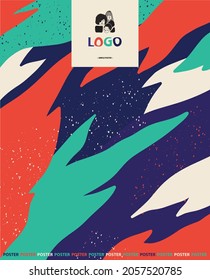 Minimal report design vector collection.