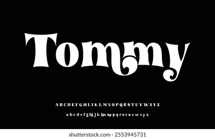 Minimal Retro alphabet letters Font. Minimal modern urban fonts for logo, brand etc. Typography vector illustration