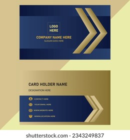 Minimal Retro Quality Unique Artistic Business Card Template Design