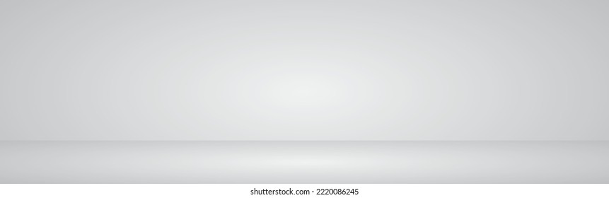 Minimal room scene with platform grey background 3d render.Simple gray wall design