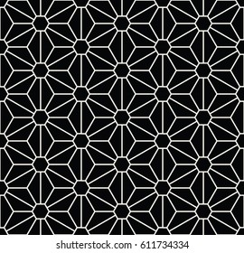 minimal sacred geometry graphic seamless pattern print