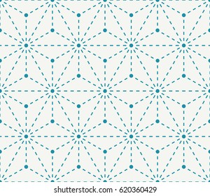 minimal sacred geometry graphic seamless pattern print