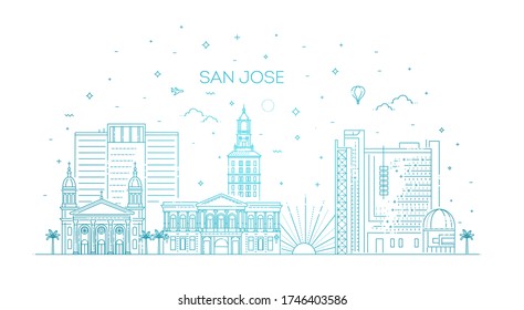 Minimal San Jose City Linear Skyline