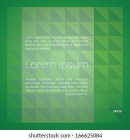 Minimal scalable vector background built of colorful geometric elements for web sites, backgrounds, brochure covers, layouts, text boxes