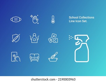 Symbol für die minimale schulische Absicherung der Kollektionen auf Hintergrund - Pixel perfekt