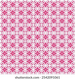 Minimal seamless circle and star batik pattern wallpaper