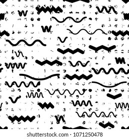 minimal Seamless pattern 80's - 90's years memphis design ..retro texture for your design.illustration can be used for background.