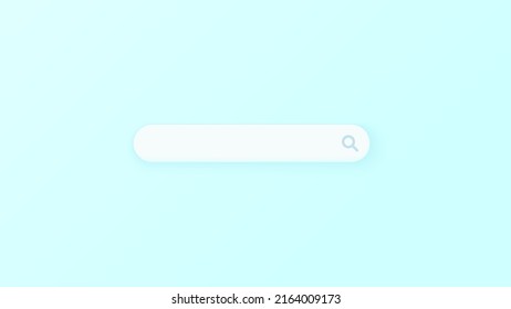 Minimal search bar. Simple and modern search bar design.