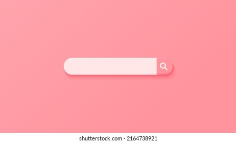 Minimal search bar. Simple and modern search bar design.