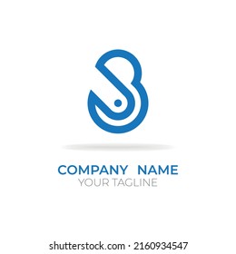 Plantilla mínima de diseño de logotipo Secure 