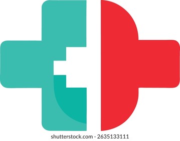 Minimal and Secure Medical Branding Logo for Compliance Use