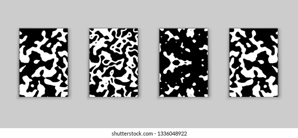 Minimal set covers design ready use for magazine, business card, poster, flyer, banner, brochure, annual report, poster, presentation.