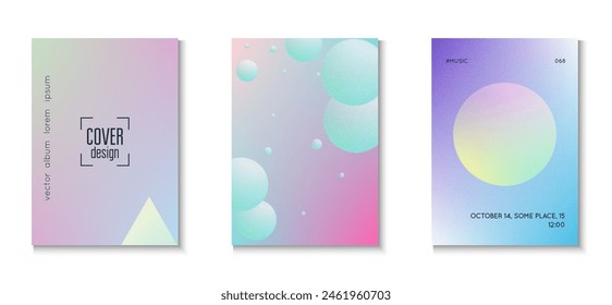 Minimal Shape. Gradient Design. Violet Noise Triangle Set. Elegant Elements. Vibrant Placard. Geometric Neon Illustration. Grainy Holographic Poster. Blue Minimal Shape